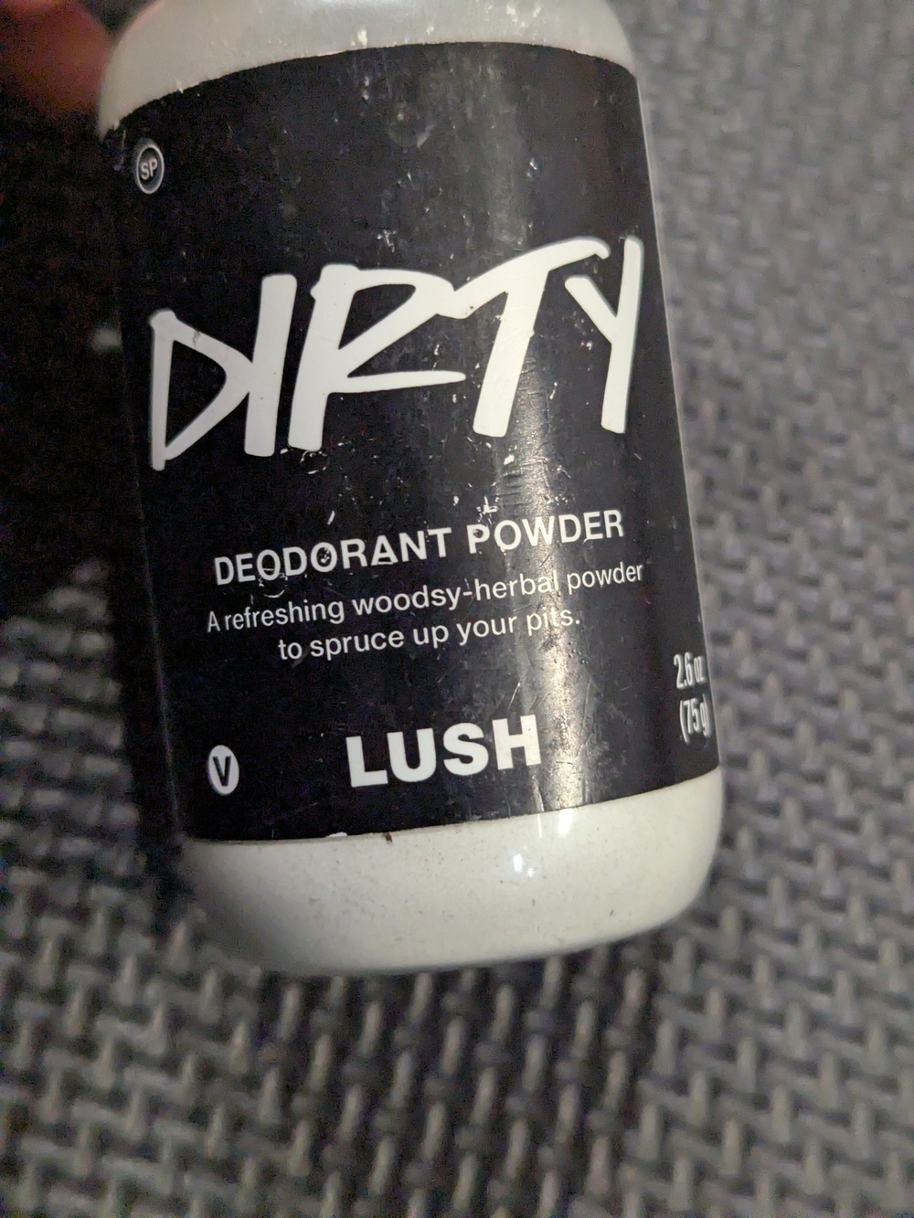 LUSH Dirty Deodorant Powder - White